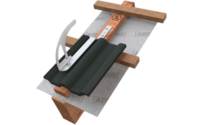 Image showing an ABS-Lock DH04-OG roof safety hook