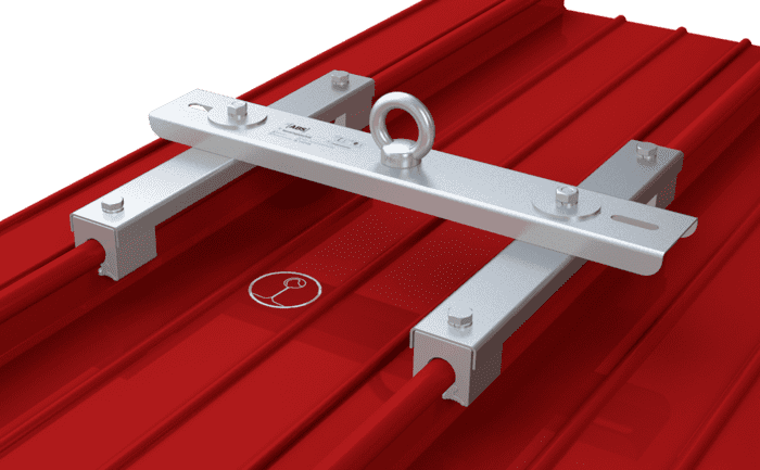 Image showing an anchorage solution for individuals - specially designed for metal rounded-edge seam roof surfaces